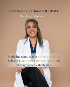 CANDIDATA LEIDY MARTINEZ_Postulación Directorio SOCHIMCE poster